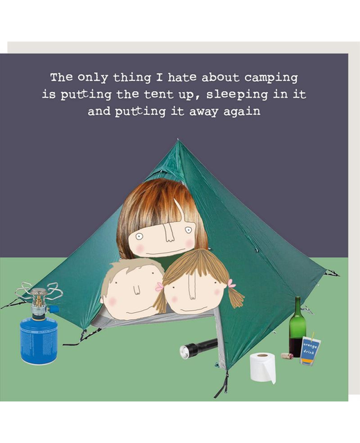 Hate Camping Card