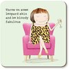 Rosie Made a Thing Leopard Coaster