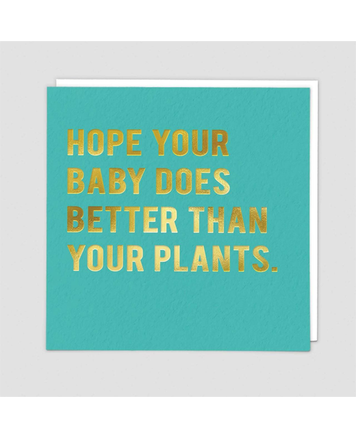 Baby Does Better Card