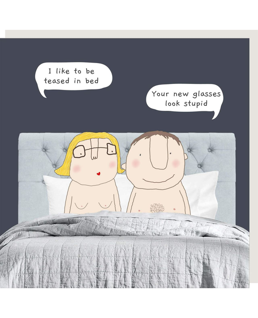 Rosie Made a Thing Stupid Glasses Card