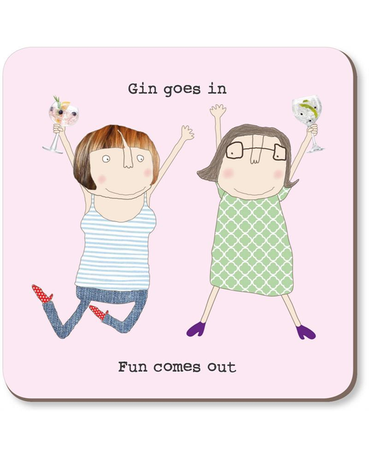 Gin Goes In Coaster
