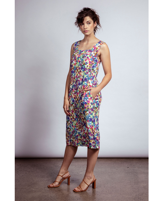 Nina Dress - Limelight Print - Brand-Random Fashions : Preview ...