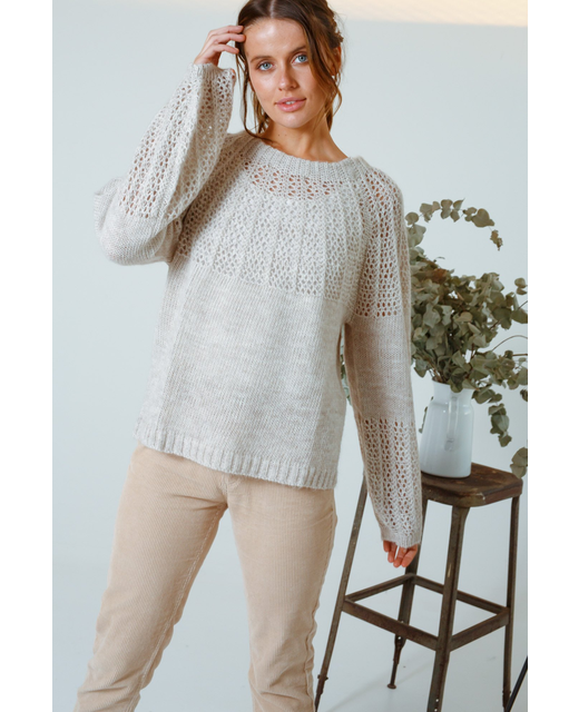 Lace Detail Pullover