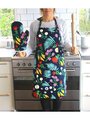 Apron & Mitt Set - Floral