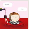 Rosie Made a Thing Wine Say When Card