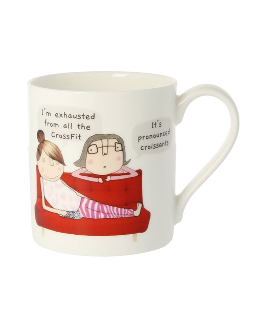 Rosie Made a Thing Cross Fit Mug