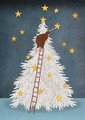 Christmas Tree Stars Card