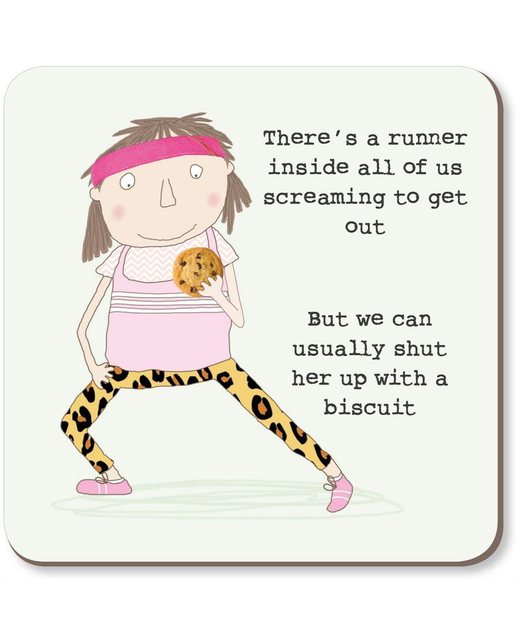 Rosie Made a Thing Runner Biscuit Coaster
