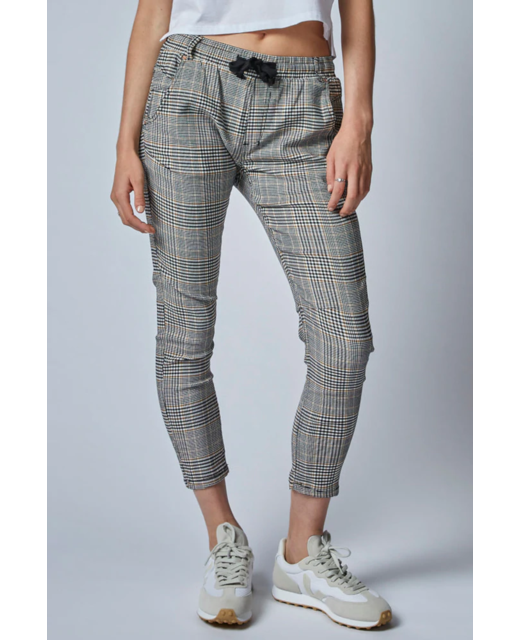 Active Jogger Jeans - Fennel Check