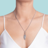 Boh Runga Duo Miromiro Feather Pendant