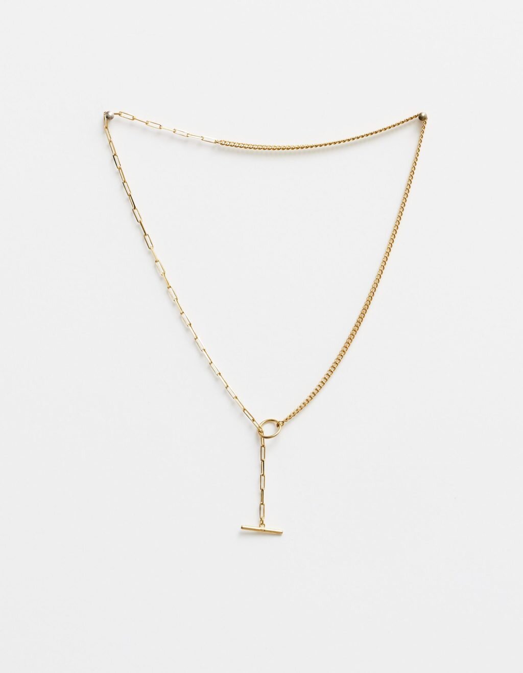 Gold fob discount chain necklace nz