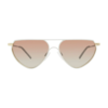 The Pixie Sunglasses - White/Gold