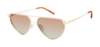 The Pixie Sunglasses - White/Gold