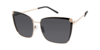 Galactic Sunglasses - Black/Rose Gold