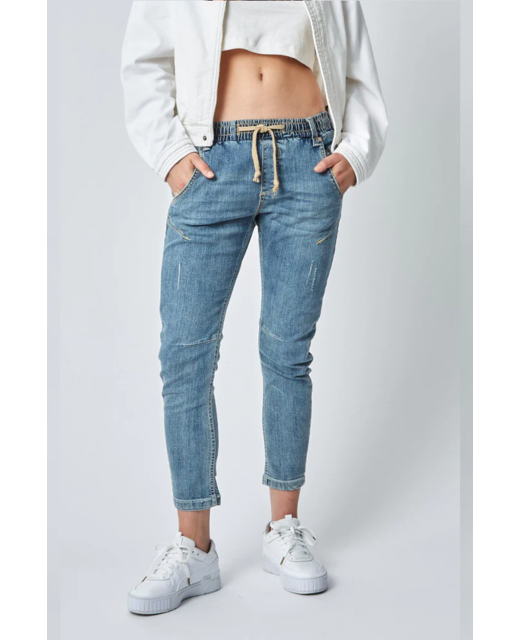 Active Jogger Jeans - Sun Bleached