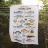 NZ Fishing Club Tea Towel
