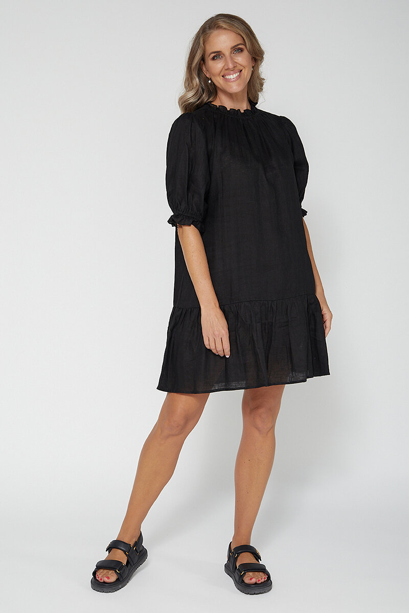 Azalea Dress - Black - Brand-Stella & Gemma Clothing : Preview ...