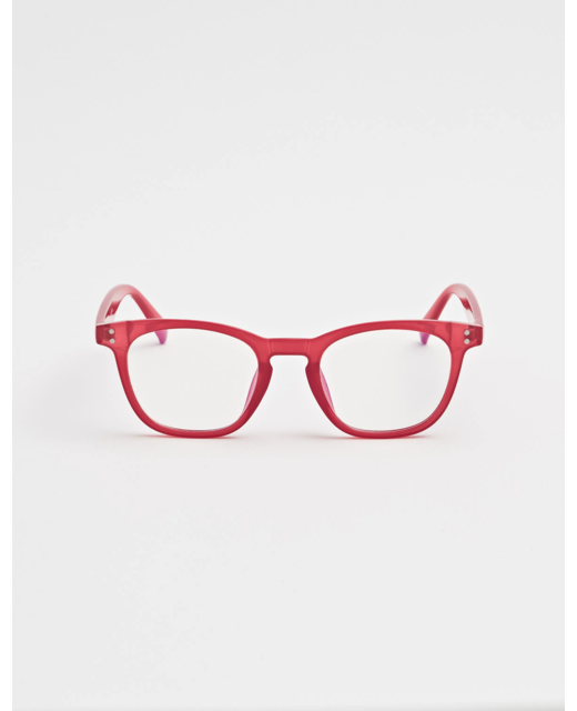 Claremont Red Reader Glasses x 2.00