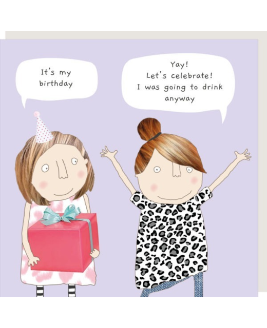 Rosie Made a Thing Celebrate Card