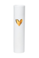 Gold Heart Vase