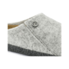 Birkenstock Zermatt Wool Felt Narrow Slip On - Light Grey
