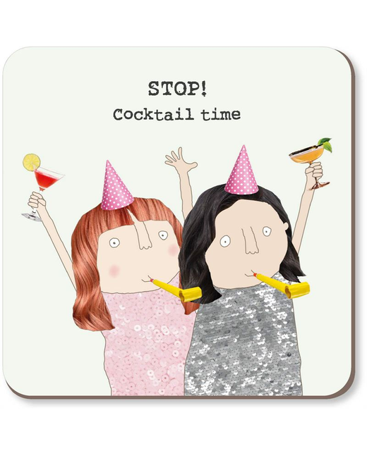 Rosie Made a Thing Stop Coaster