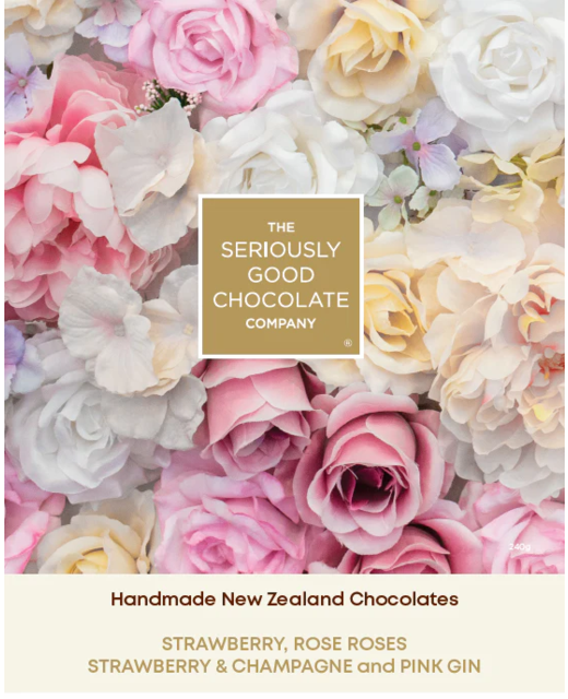 Boutique Floral Box of Chocolates - 16 pieces