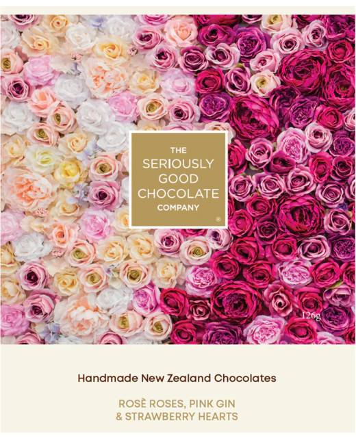Boutique Floral Box of Chocolate - 9 Pieces