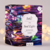 10m USB Silver Seed Lights - Rainbow