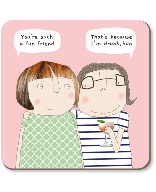 Rosie Made a Thing Fun Friend Coaster