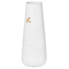 Golden Leaf Med Vase