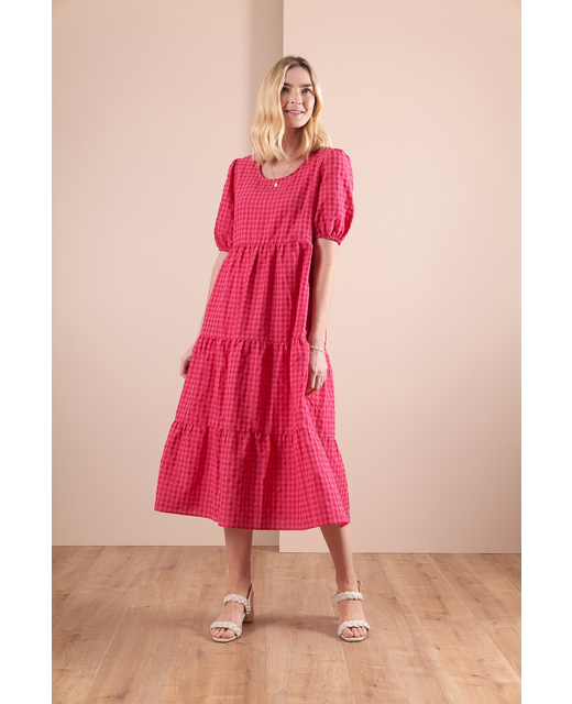 Mini Volume Sleeve Dress