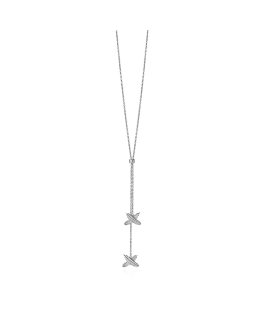 Boh Runga Double Feather Kisses Pendant