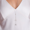 Boh Runga Double Feather Kisses Pendant