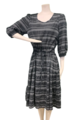 OH3 Puff Sleeve Tiered Dress