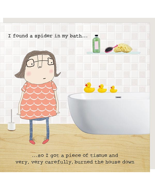 Rosie Made a Thing Spider Card
