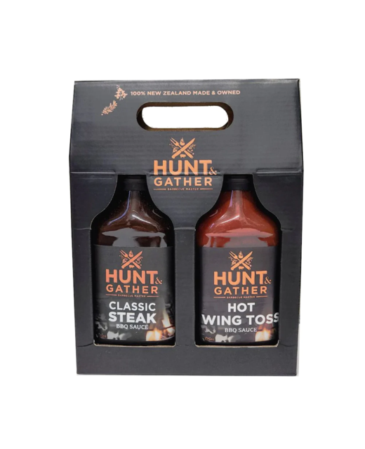 Hunt & Gather Sauce Duo - Classic Steak & Hot Wings Toss