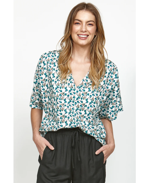 Leo+Be Cerise Top