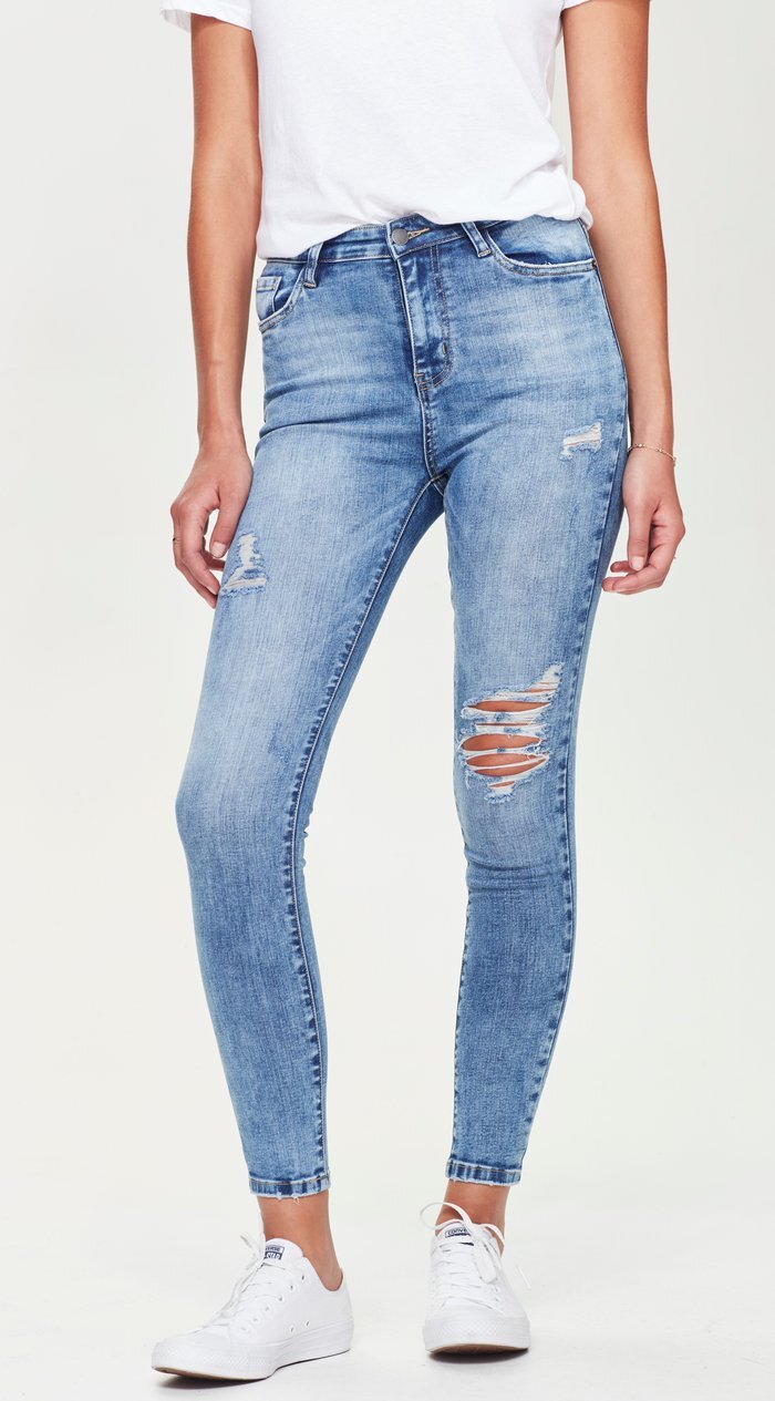 Grace Ripped Jeans - Brand-Junkfood Jeans : Preview & District ...
