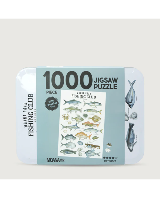 Moana Road NZ Fishing Club 1000pce Puzzle