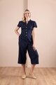 Oh3 Ruffle Neck Jumpsuit