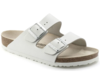 Birkenstock Arizona Smooth Leather Narrow Sandal - White