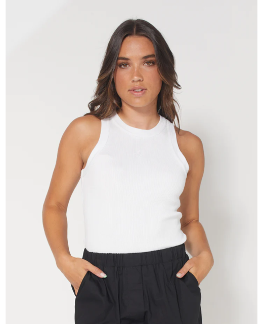 Dear Sutton Everyday Tank - White
