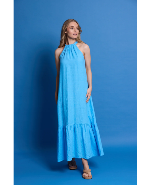 Dear Sutton Bella Dress - Azure
