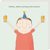 Rosie Made a Thing Cheers Beers Card