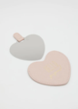 Stella + Gemma Heart Compact Mirror - Blush