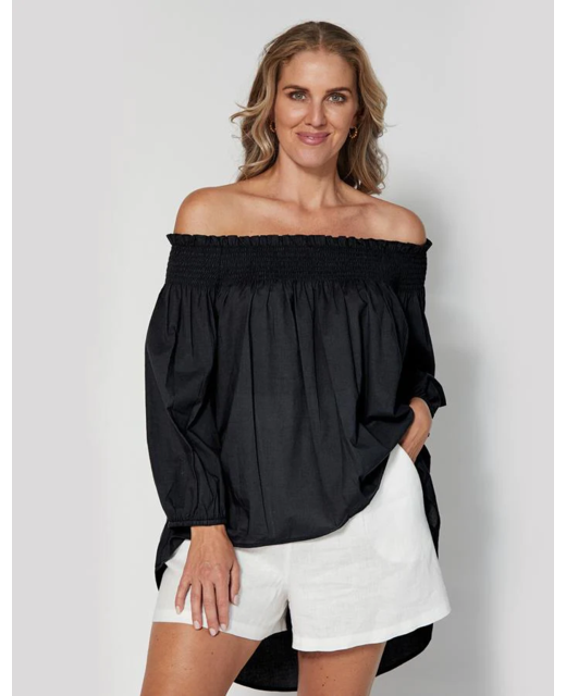 Stella + Gemma Alessandra Top - Black