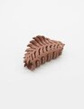 Stella + Gemma Hair Grip - Coffee Fern