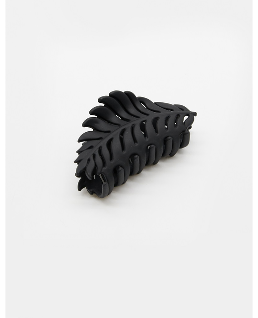 Stella + Gemma Hair Grip - Black Fern