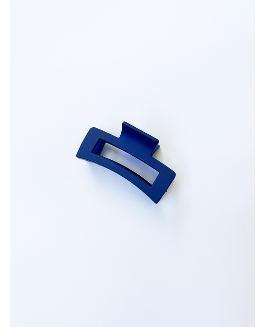 Stella + Gemma Rectangle Hair Grip - Navy